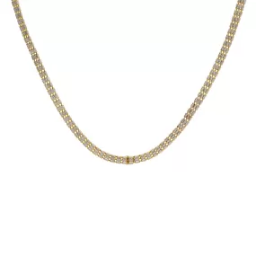 22K Gold Cuban Chain W/ Length 16inches