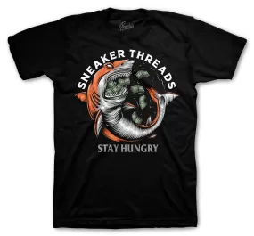 700 Wash Orange Shirt - Stay Hungry - Black