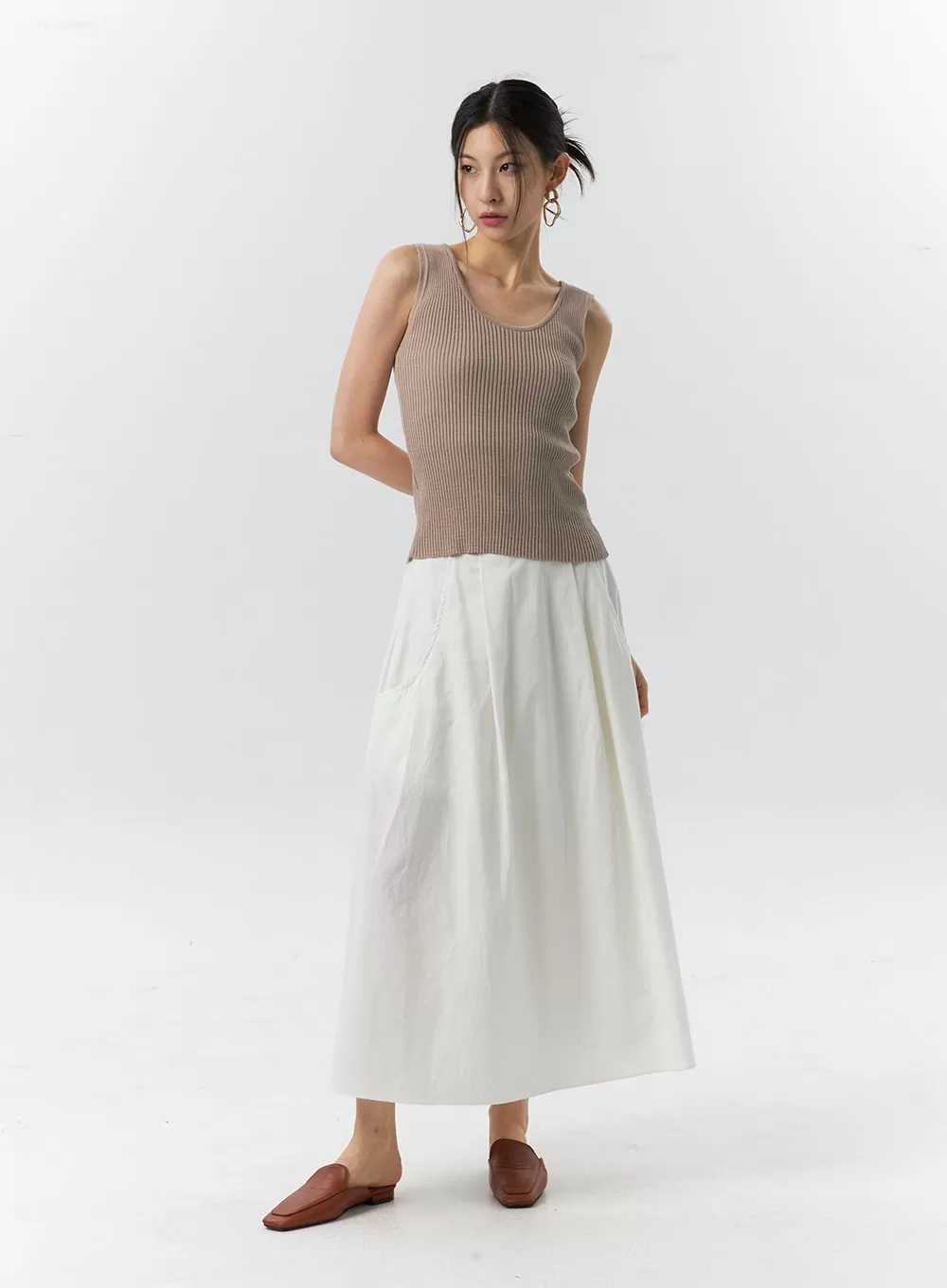 A-Line Maxi Skirt IL326