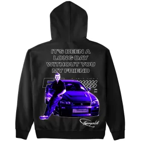 A long day premium Hoodie