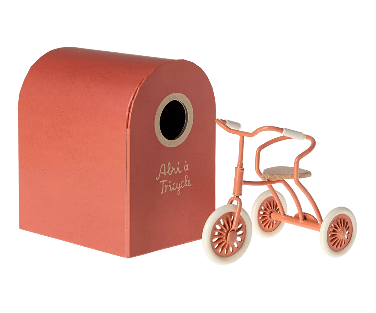 Abri a tricycle, Mouse - Coral