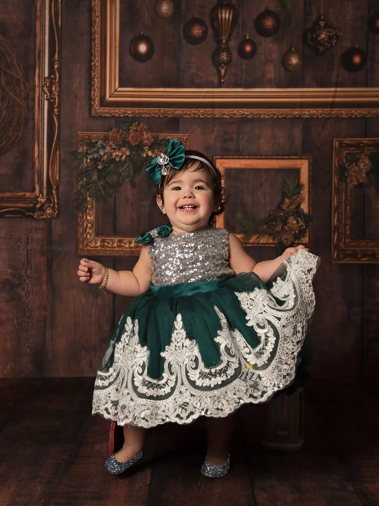 Alana Dress Emerald