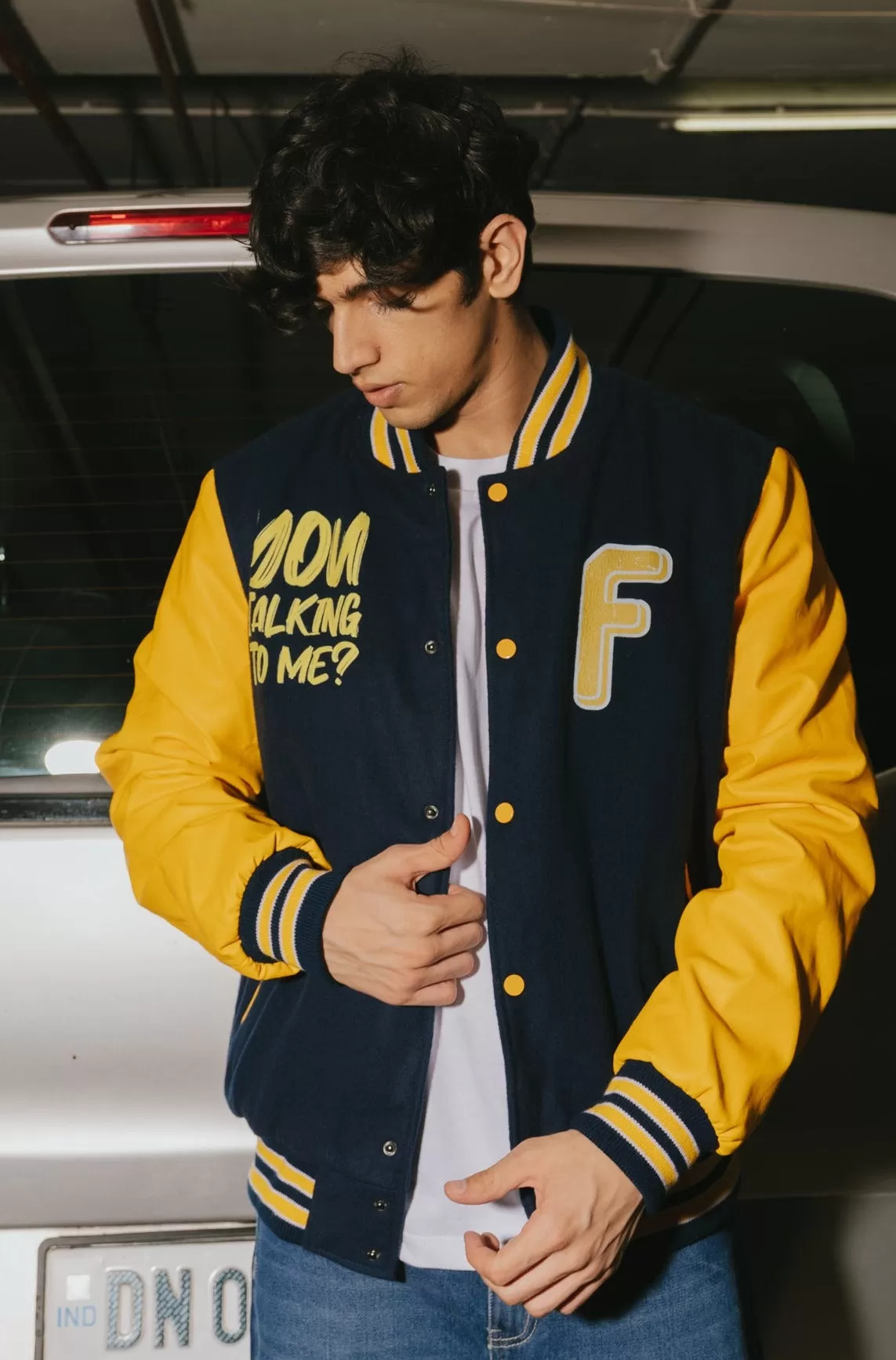 Amber Men's Varsity Jacket