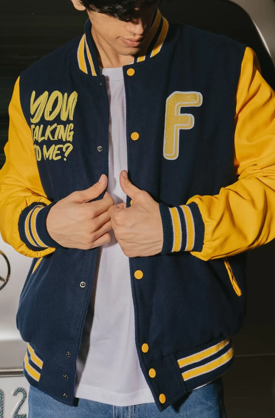 Amber Men's Varsity Jacket