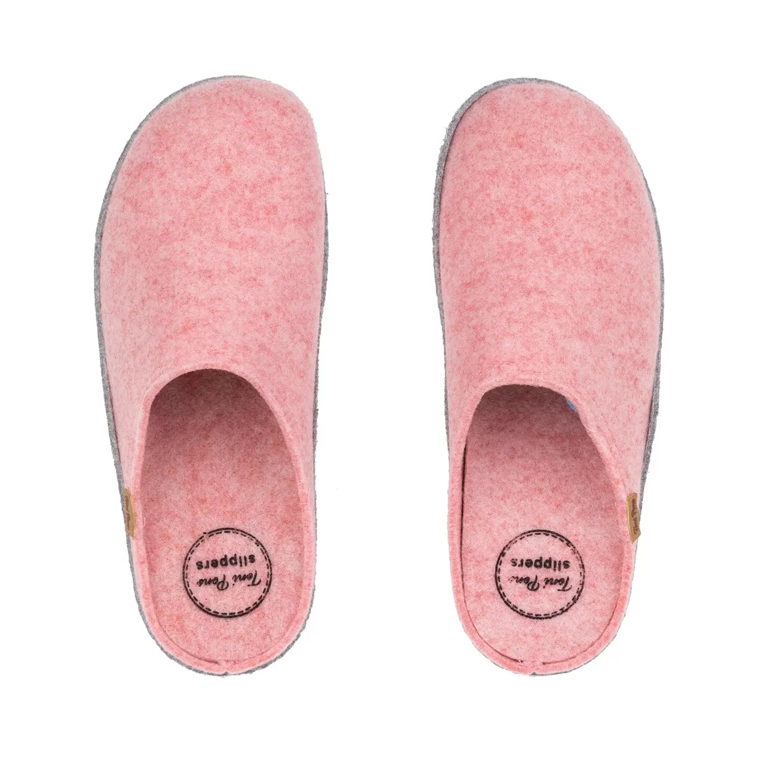 Basic Recycled Felt Slippers for Women - Medi-FR