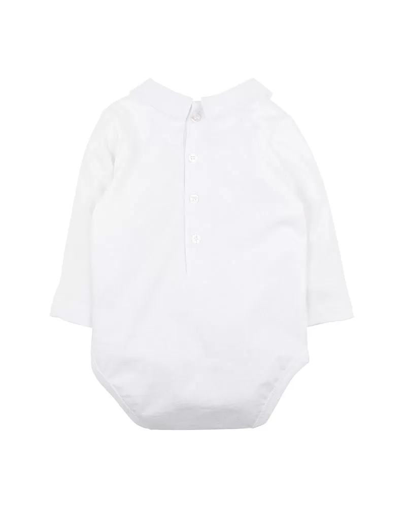 Bebe Boys Collared Bodysuit