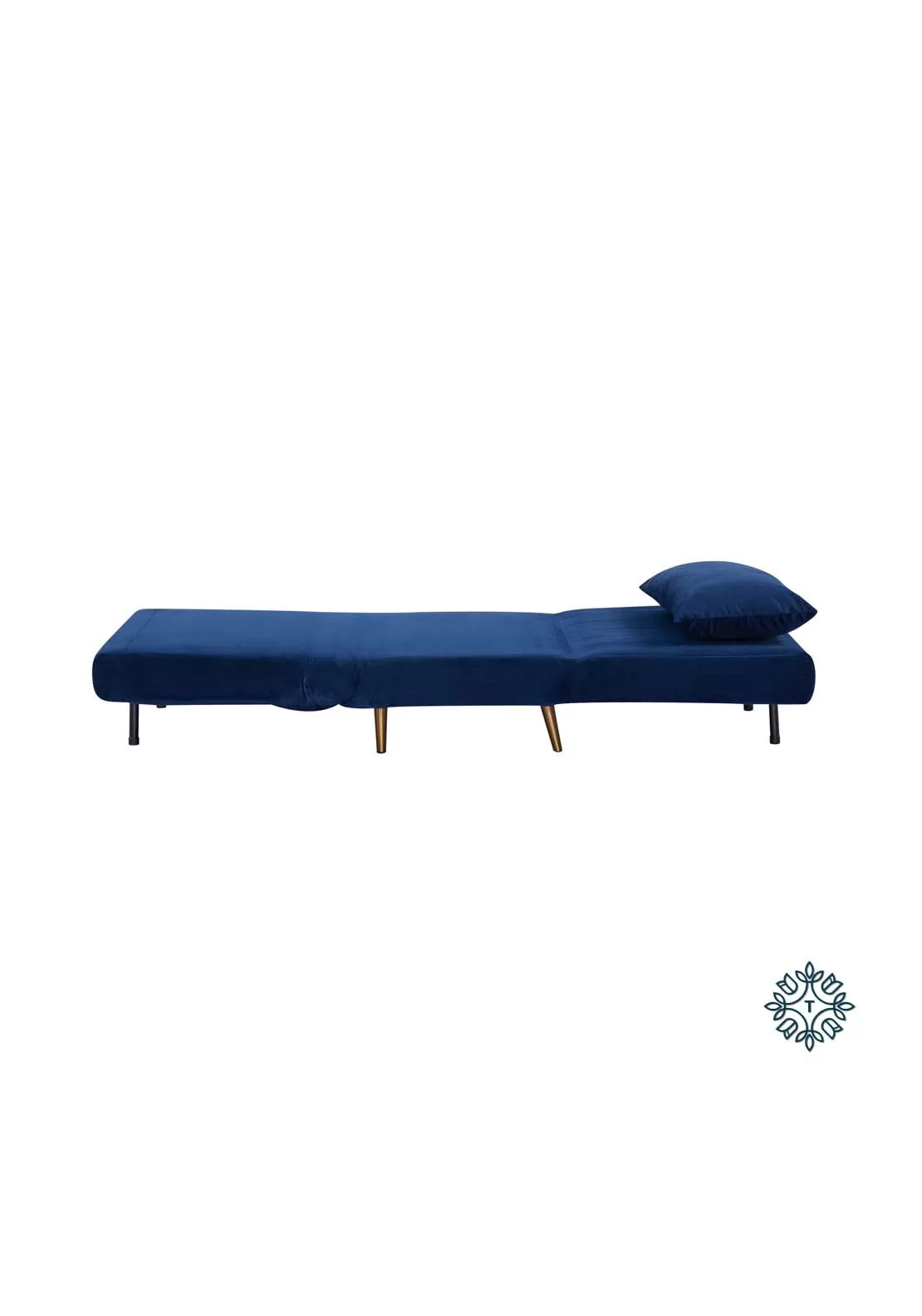 Bessie Single Sofa Bed - Blue