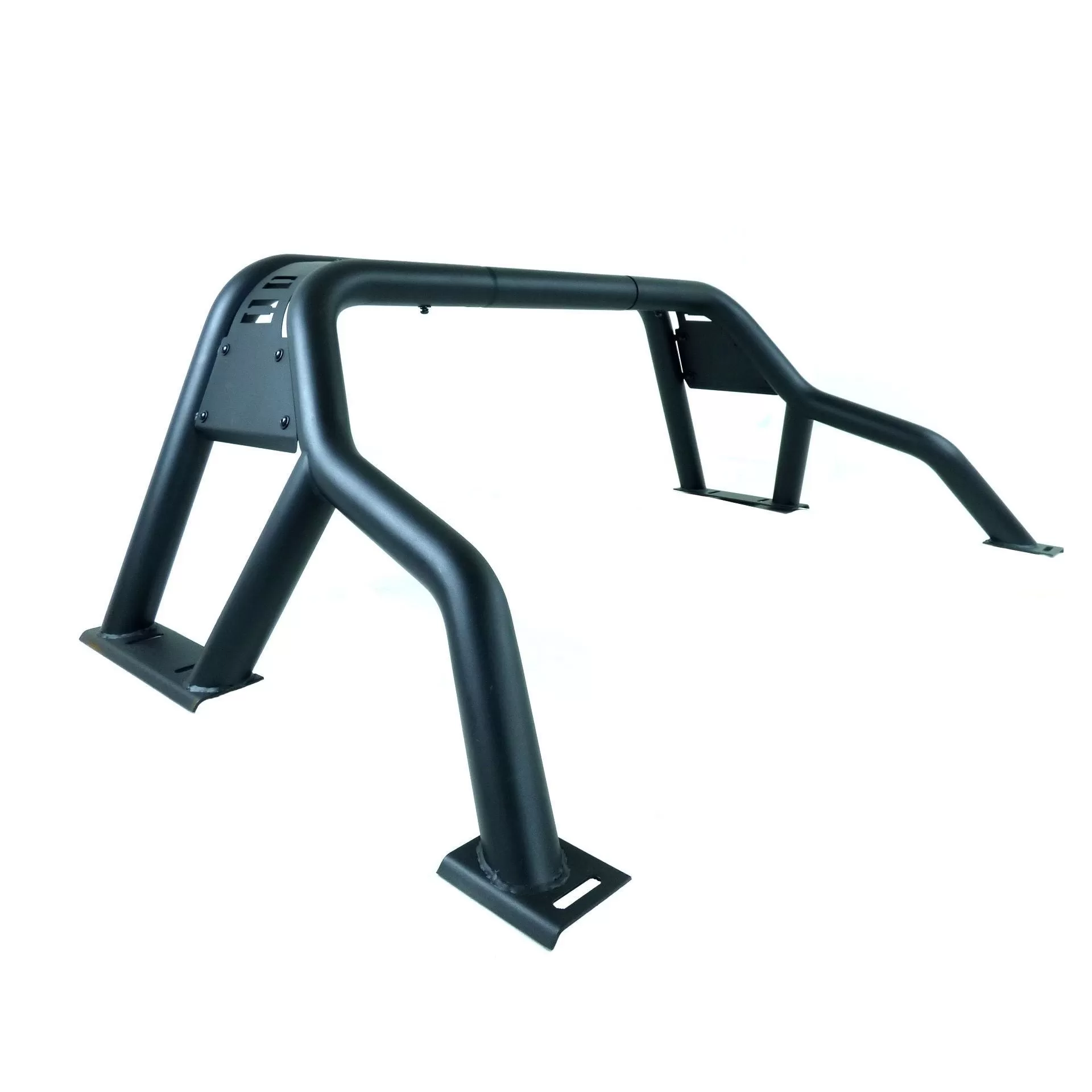 Black Short Arm Roll Sports Bar for the Mitsubishi L200 2015 