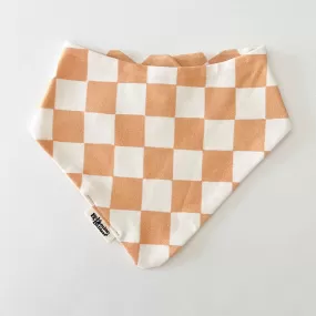 Bohemian Babies Organic Cotton Bandana Bib - Rose Pinkcheckered