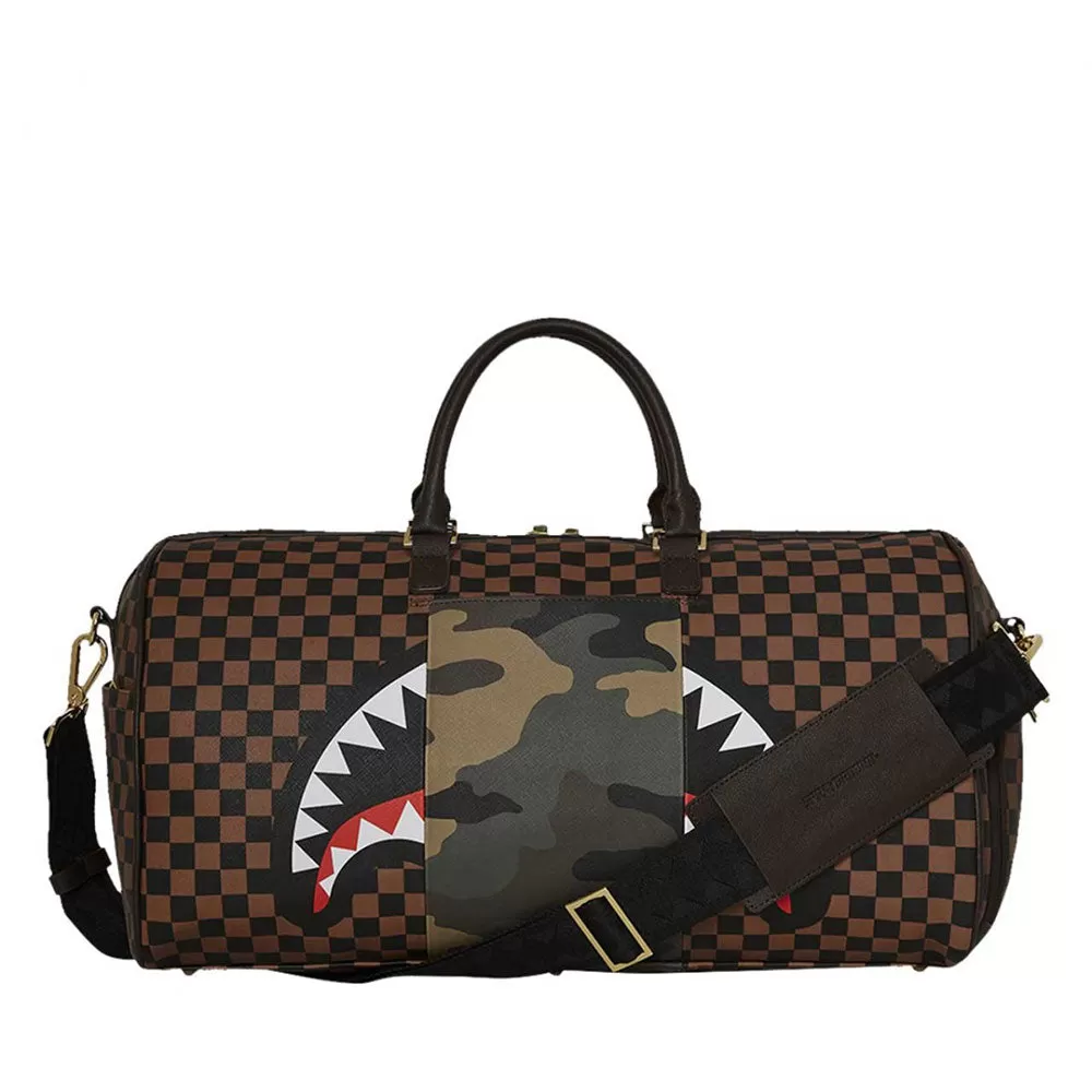 Borsone da Viaggio SPRAYGROUND stampa Sip With Camo Accent