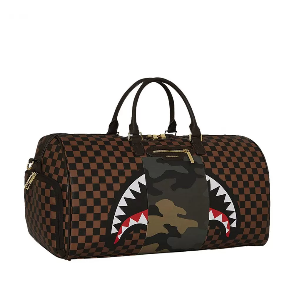 Borsone da Viaggio SPRAYGROUND stampa Sip With Camo Accent