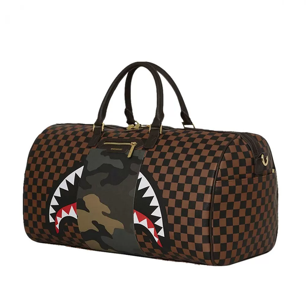 Borsone da Viaggio SPRAYGROUND stampa Sip With Camo Accent