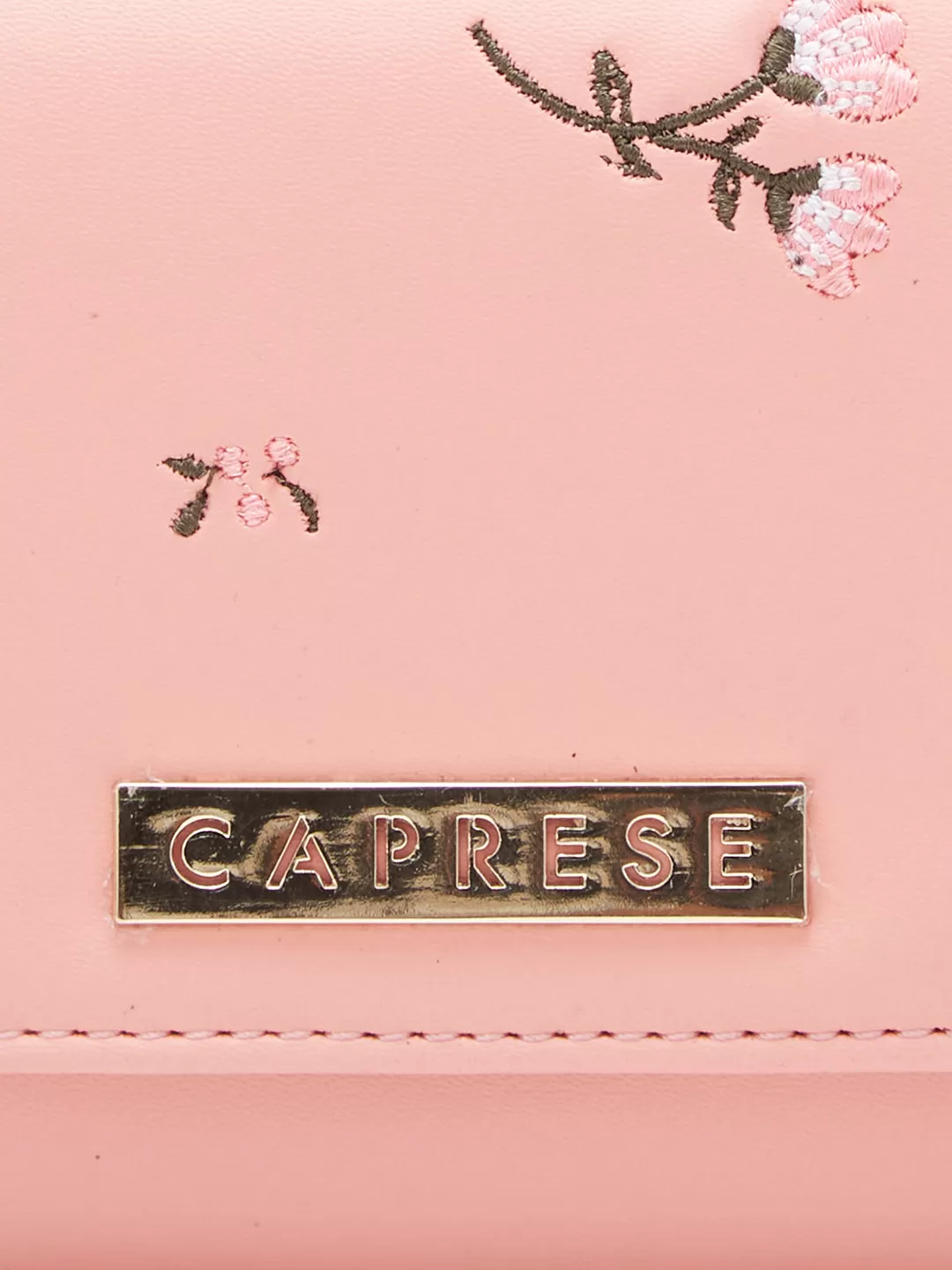 Caprese Dara Flap Wallet Medium Pink