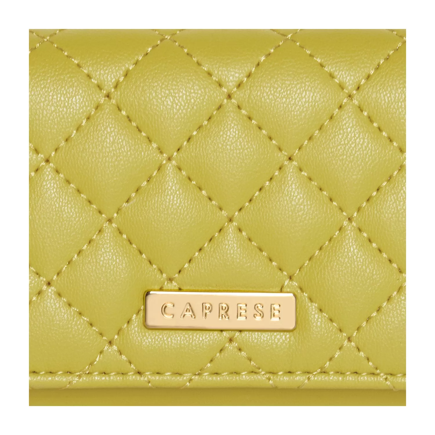 Caprese Erica Flap Wallet Small Lime