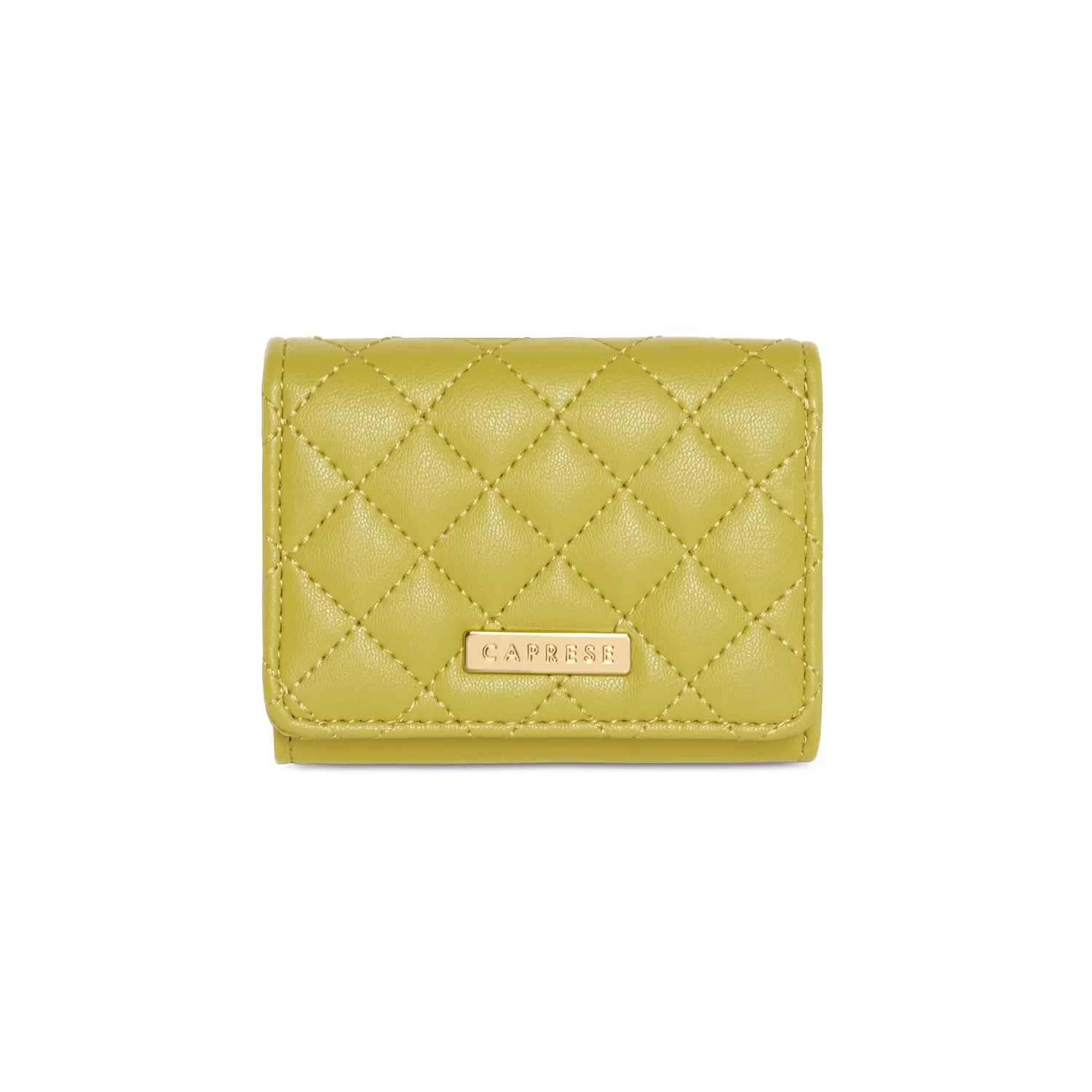 Caprese Erica Flap Wallet Small Lime