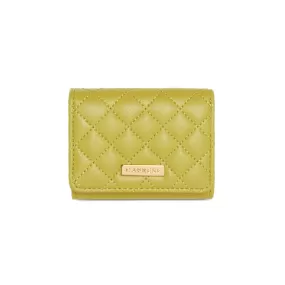 Caprese Erica Flap Wallet Small Lime