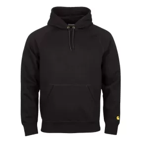 Carhartt WIP Chase Hooded Sweat Black / Gold