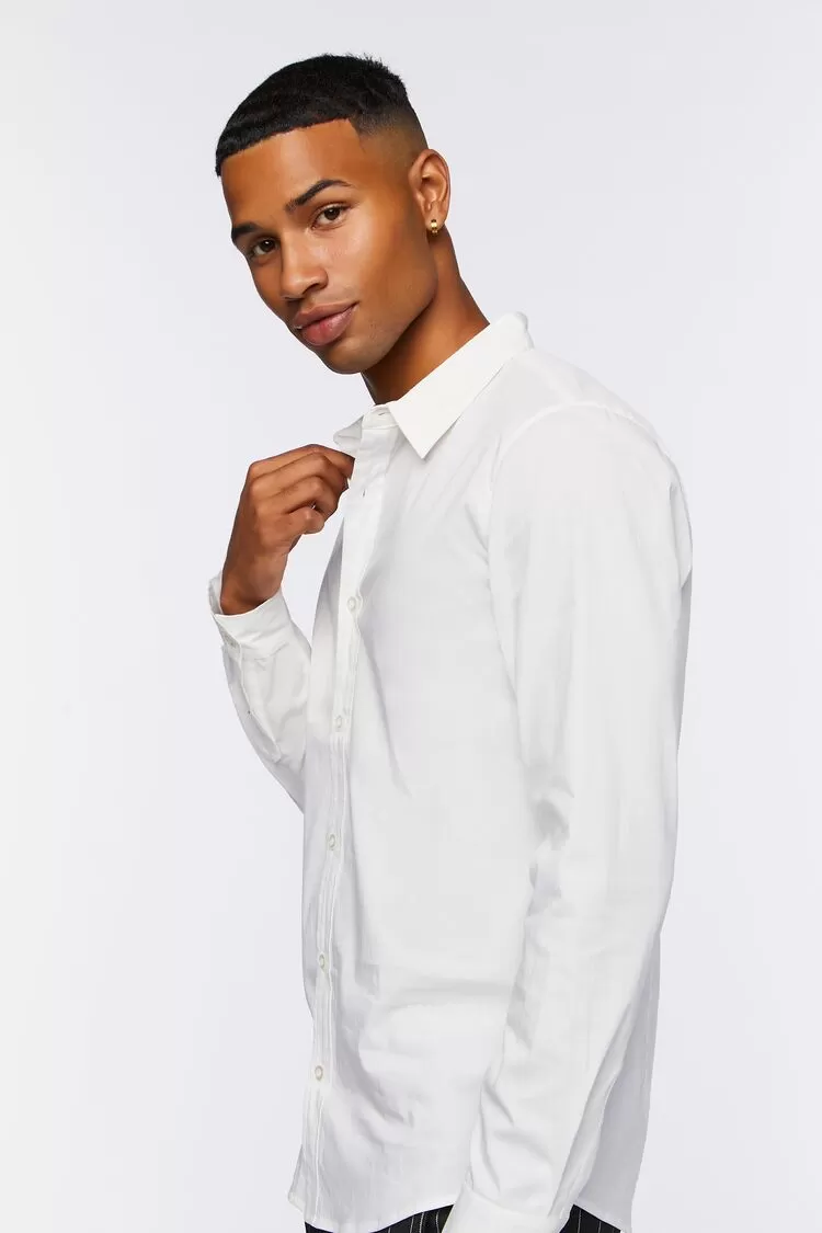 Collared Long-Sleeve Shirt