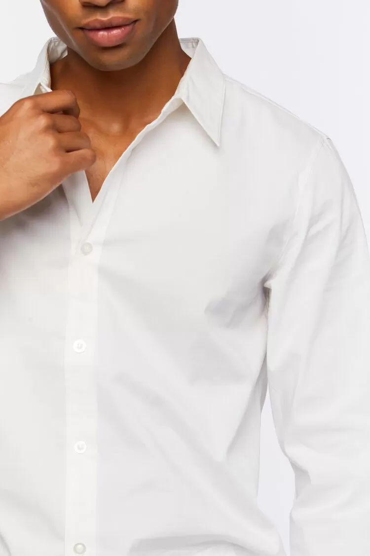 Collared Long-Sleeve Shirt