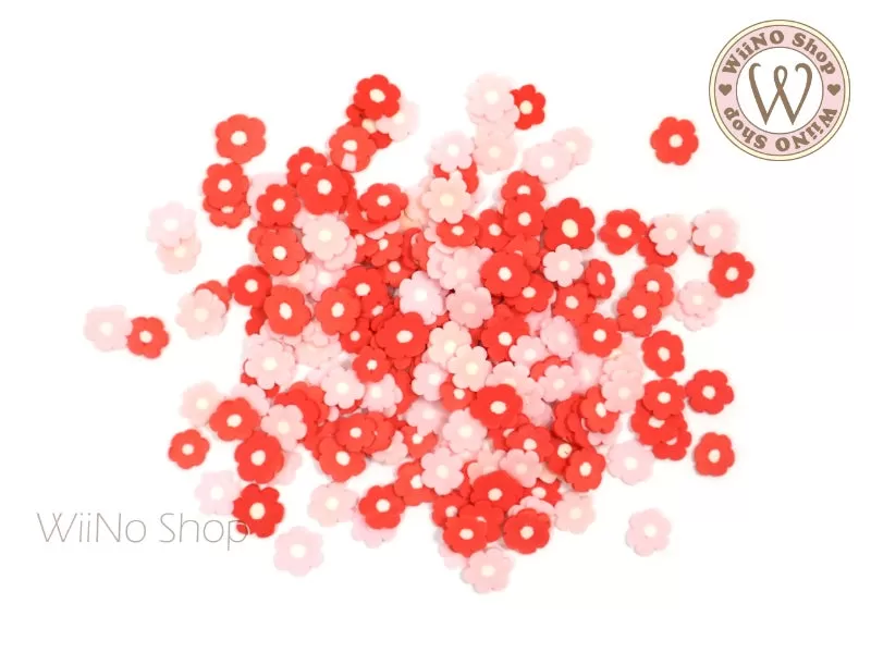 Cute Flower Polymer Fimo Slices Nail Art Decoration