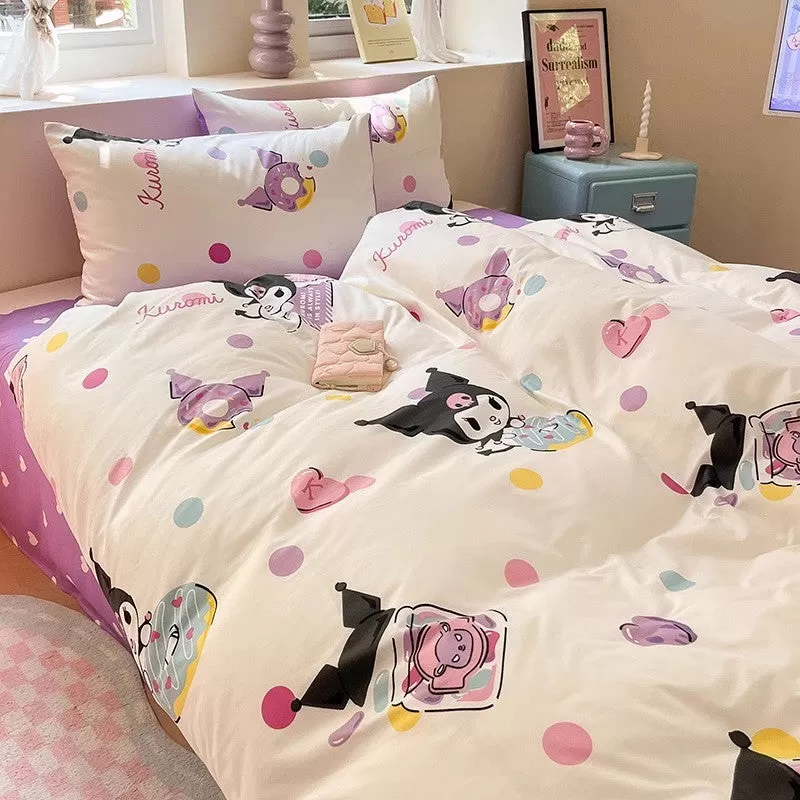 Cute Kuromi Bedding Set PN6112