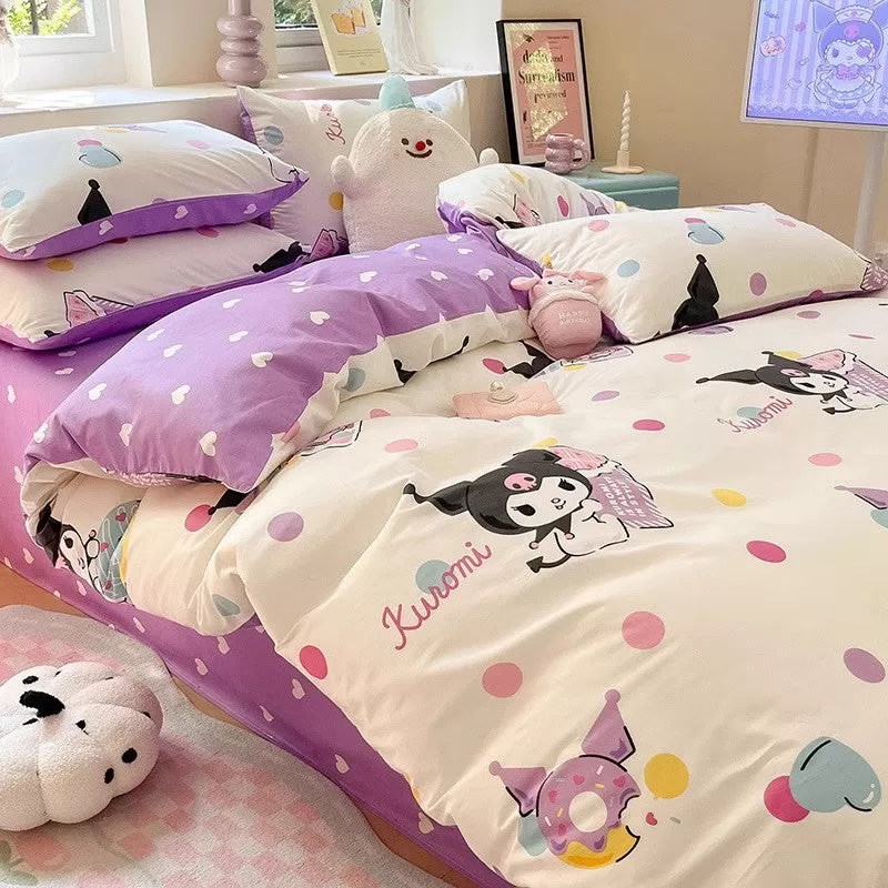 Cute Kuromi Bedding Set PN6112