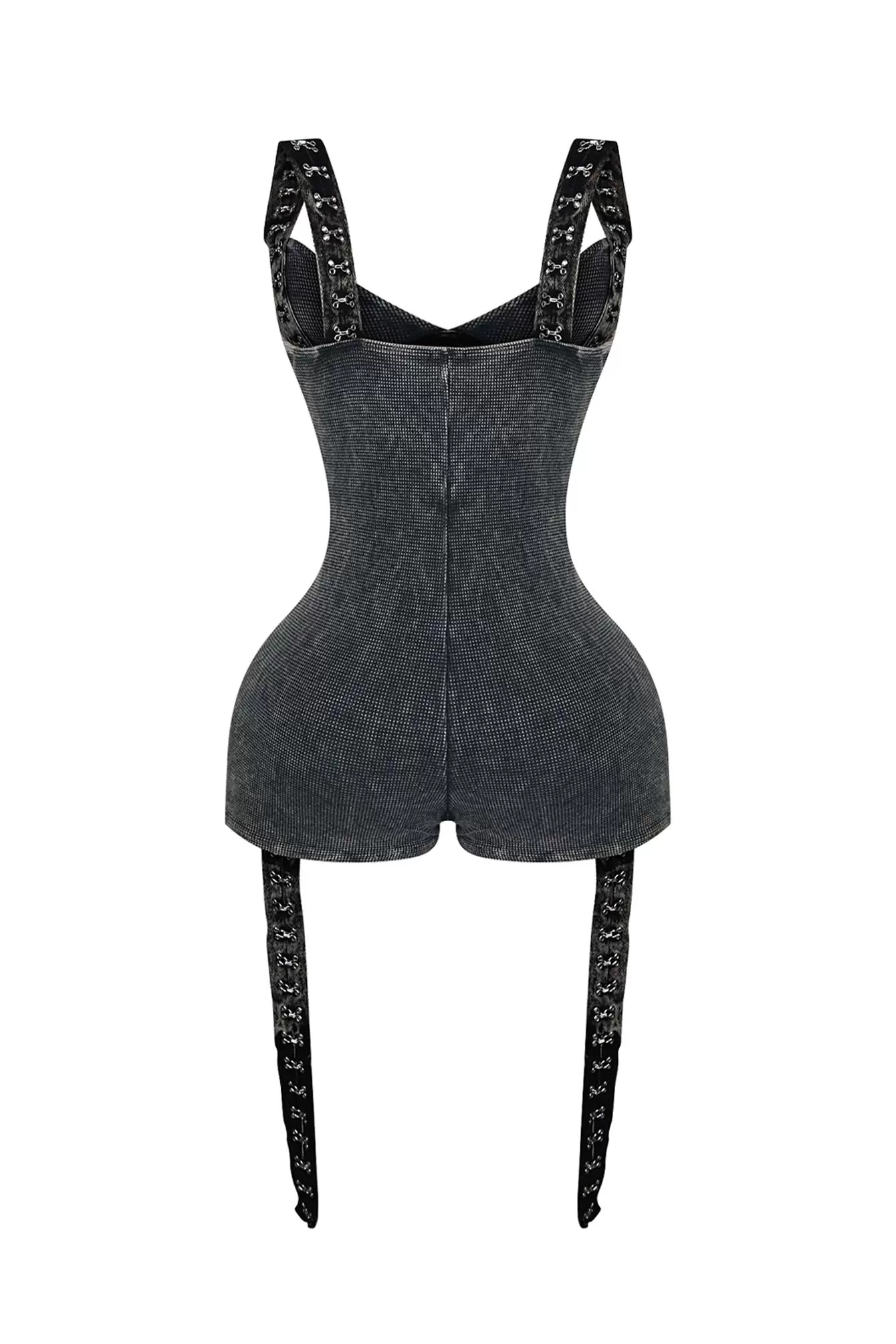 Die For You Corset Mineral Washed Romper