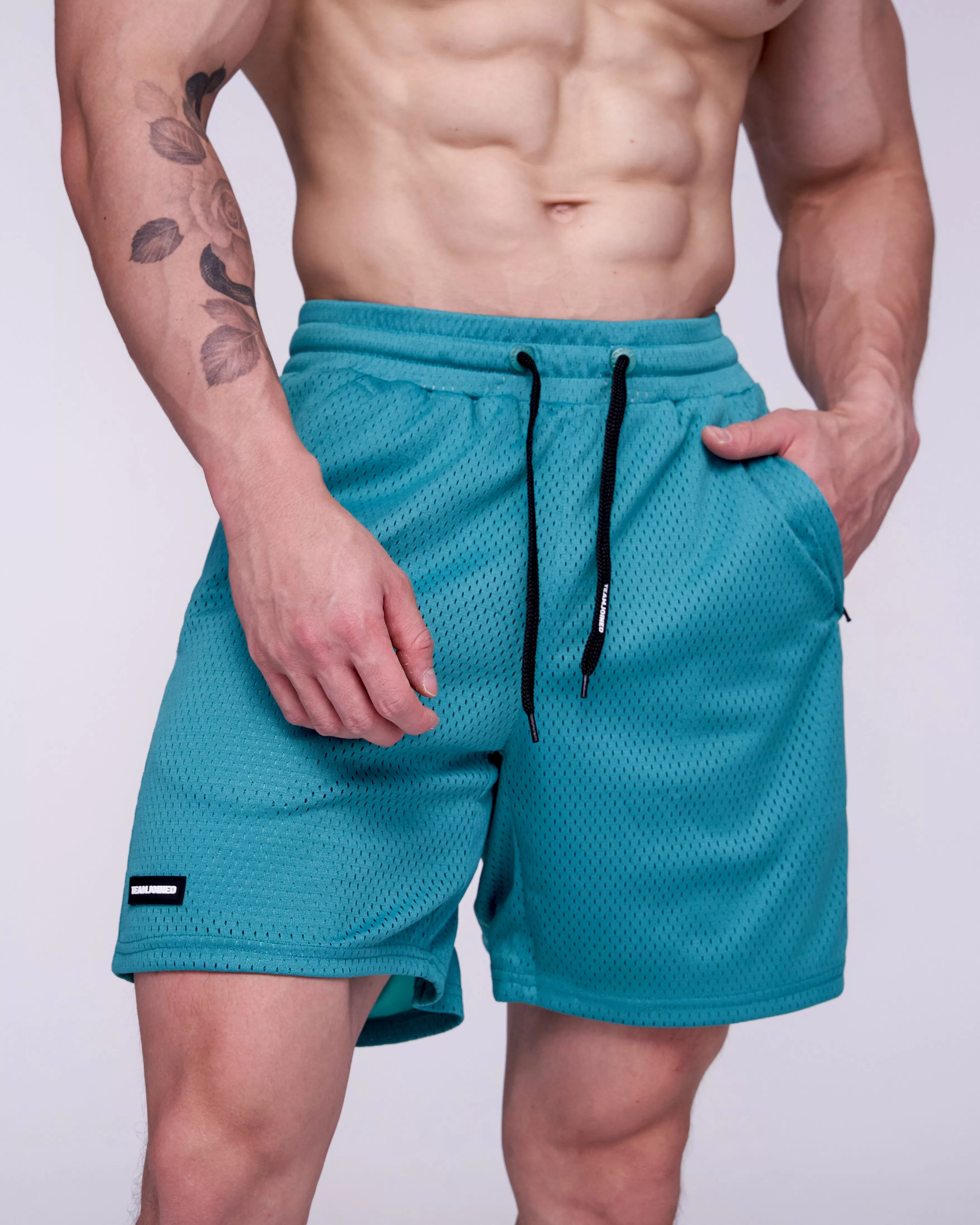 Double Mesh Gym Shorts