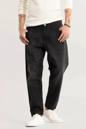 Dusk Mid Black Baggy Fit Jeans