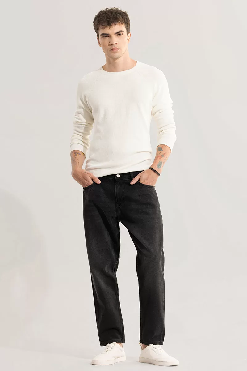 Dusk Mid Black Baggy Fit Jeans