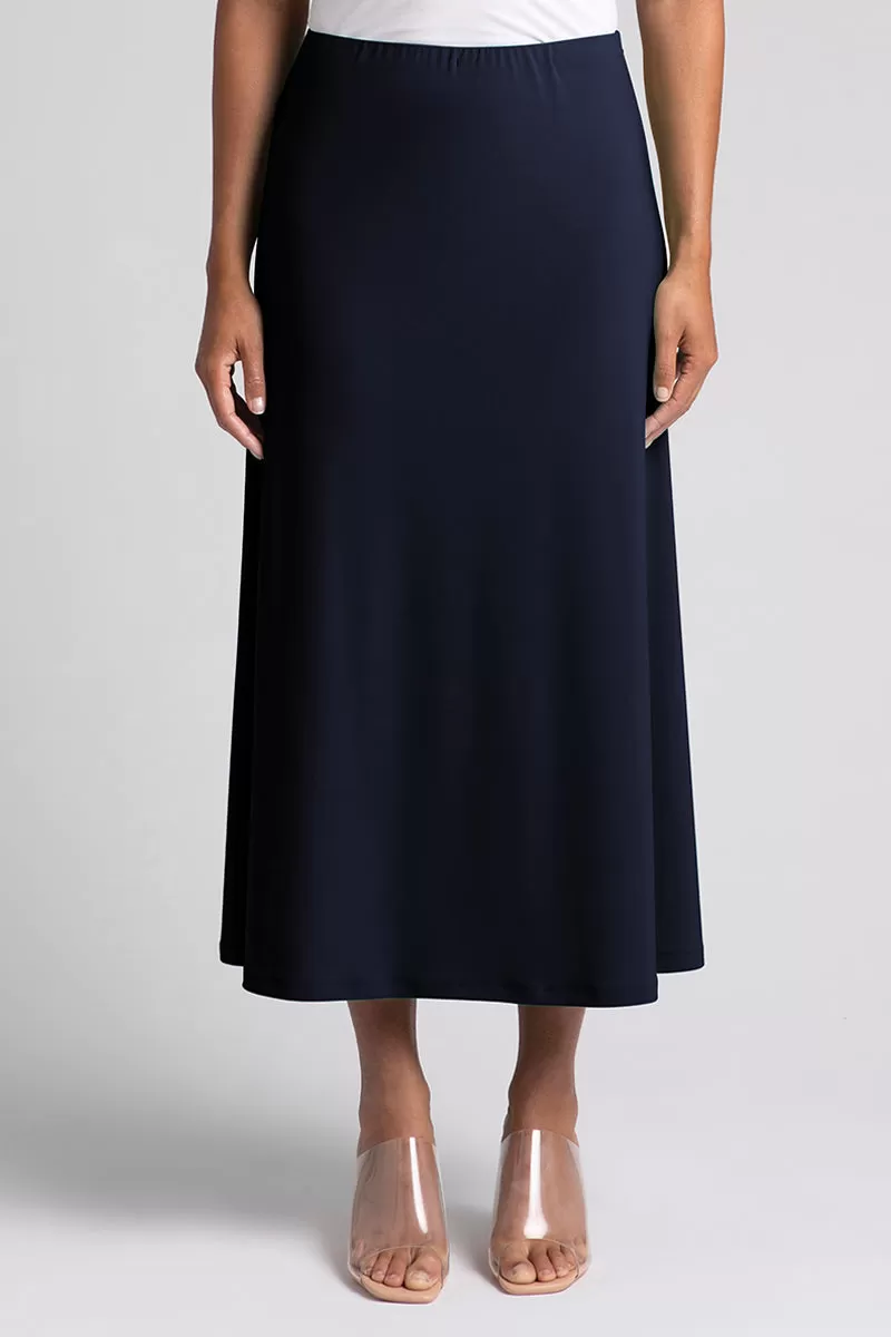 Essential A-Line Skirt | Navy