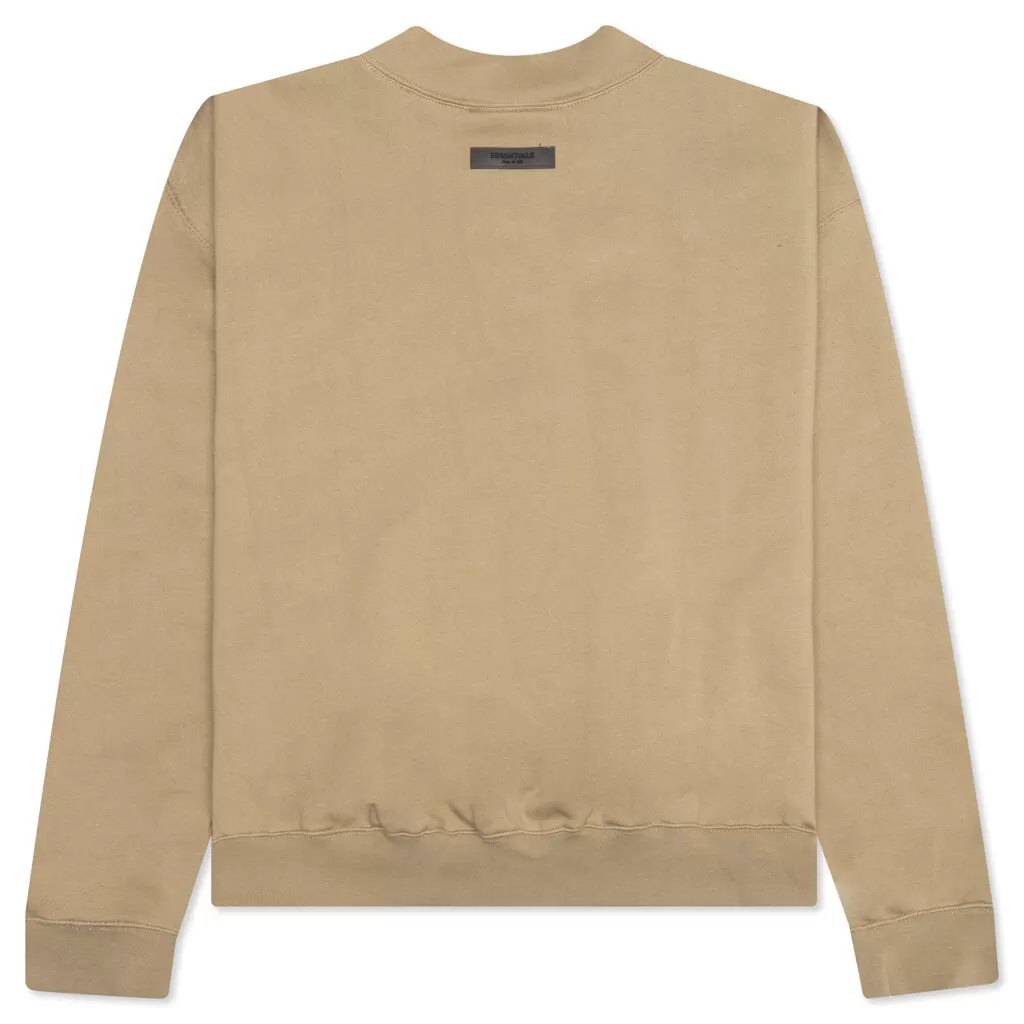 Essentials Mockneck - Oak