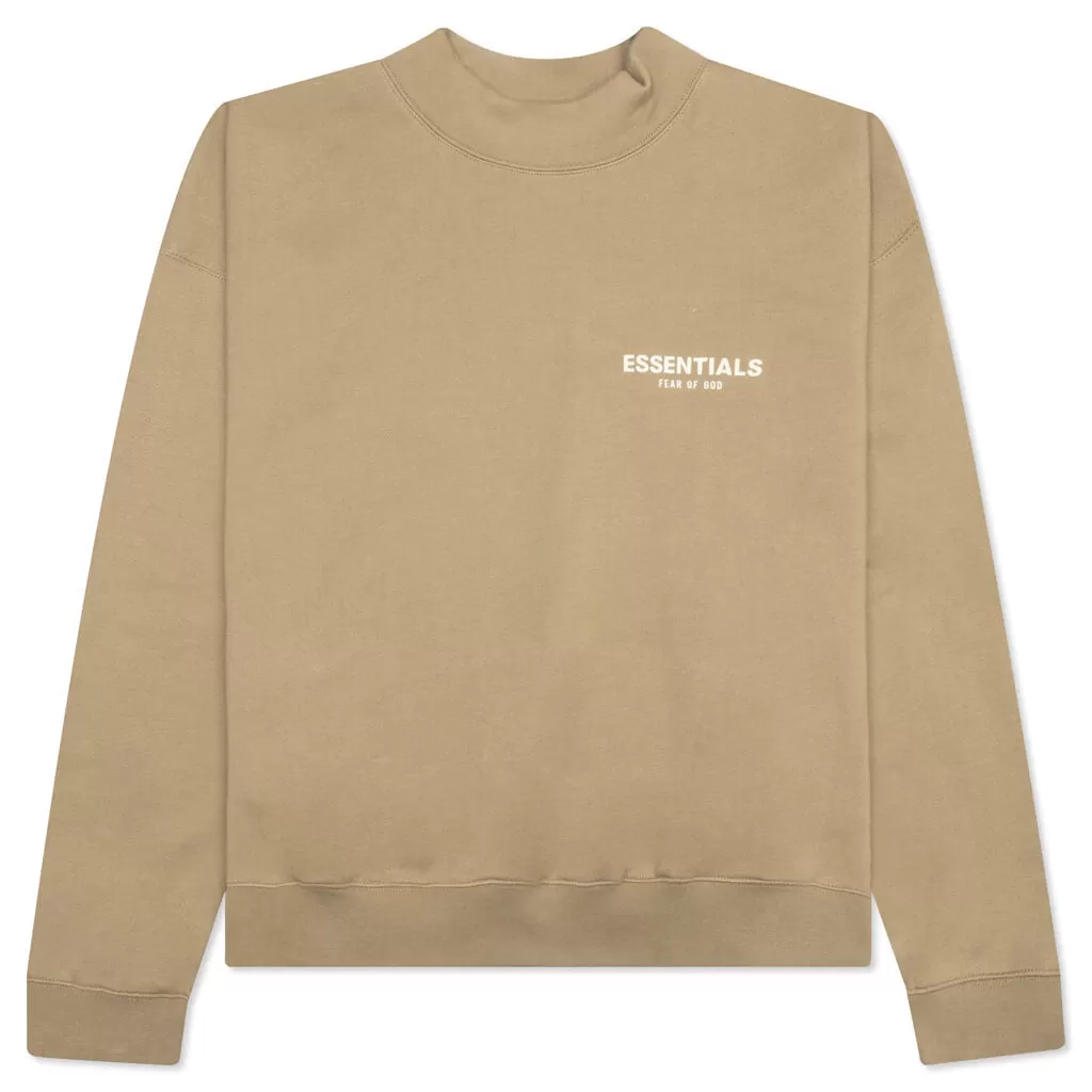 Essentials Mockneck - Oak