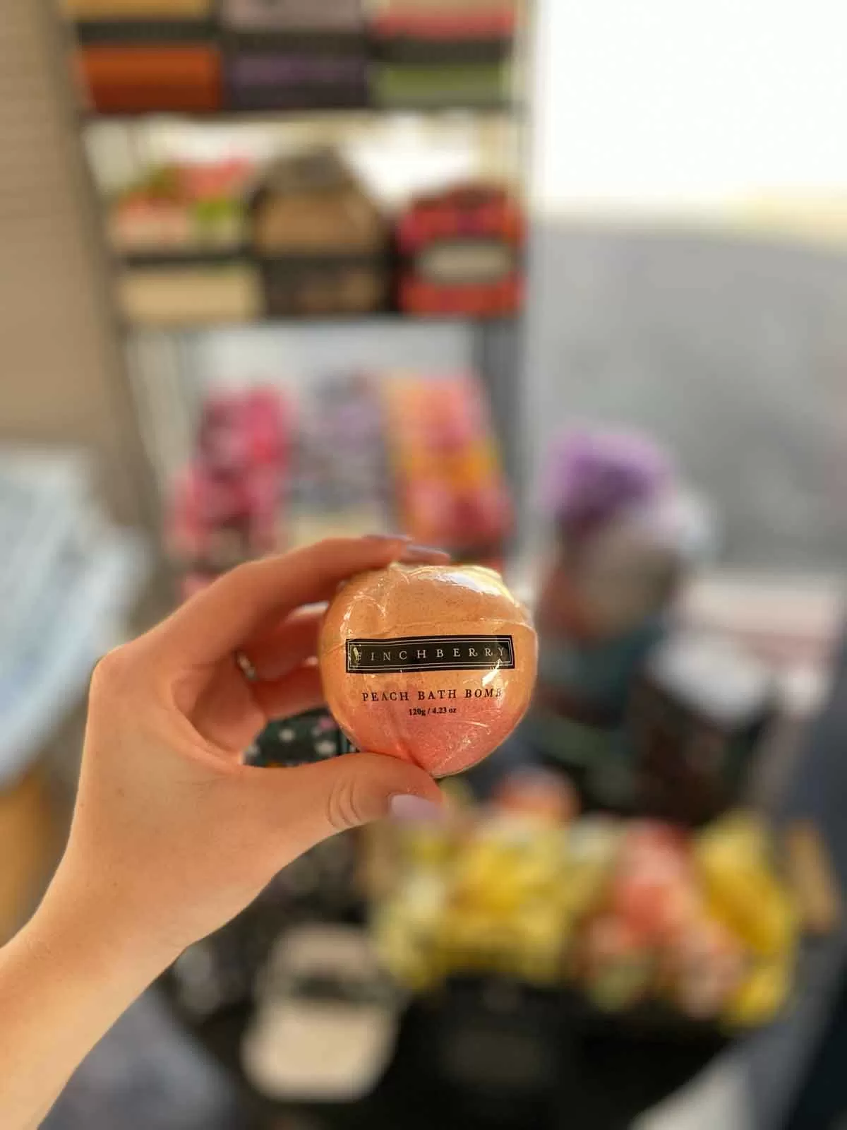 Finchberry | Peach Bath Bomb