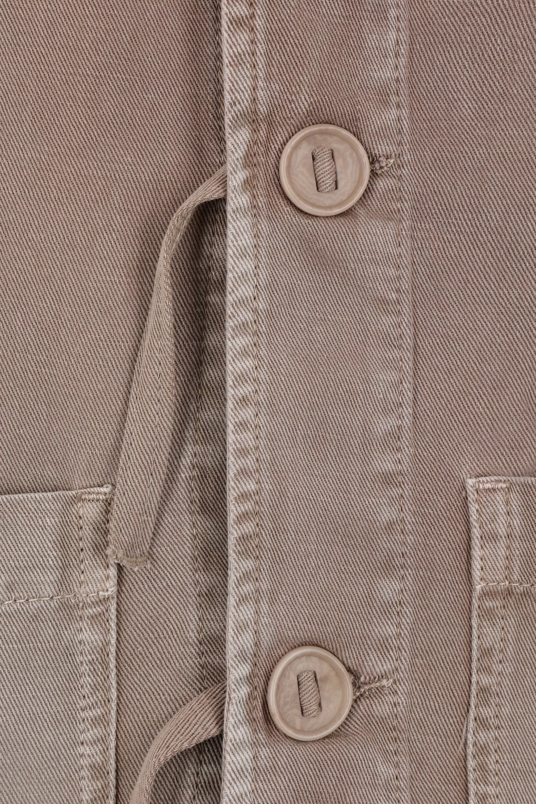 Flap Chore cotton and linen jacket