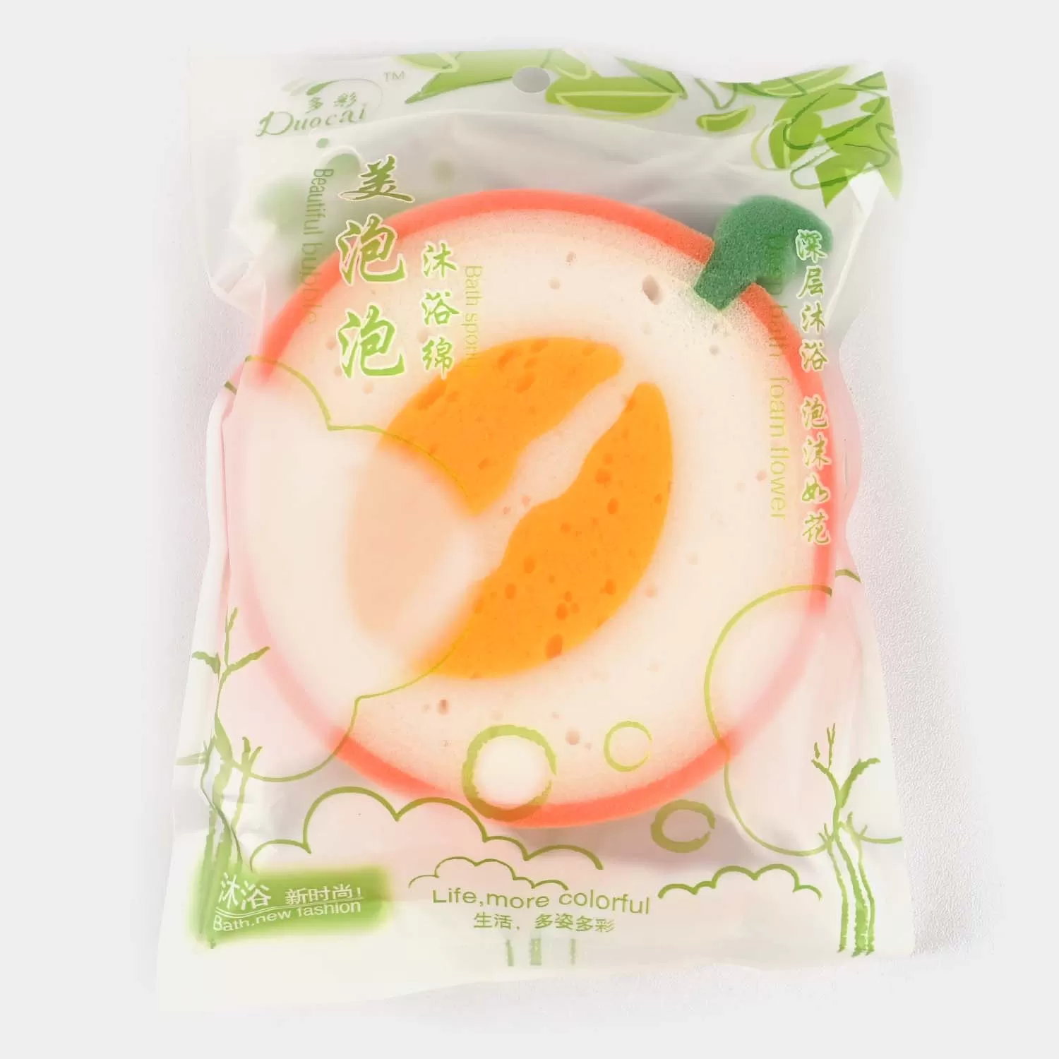 Fruits Design Baby Bath Sponge