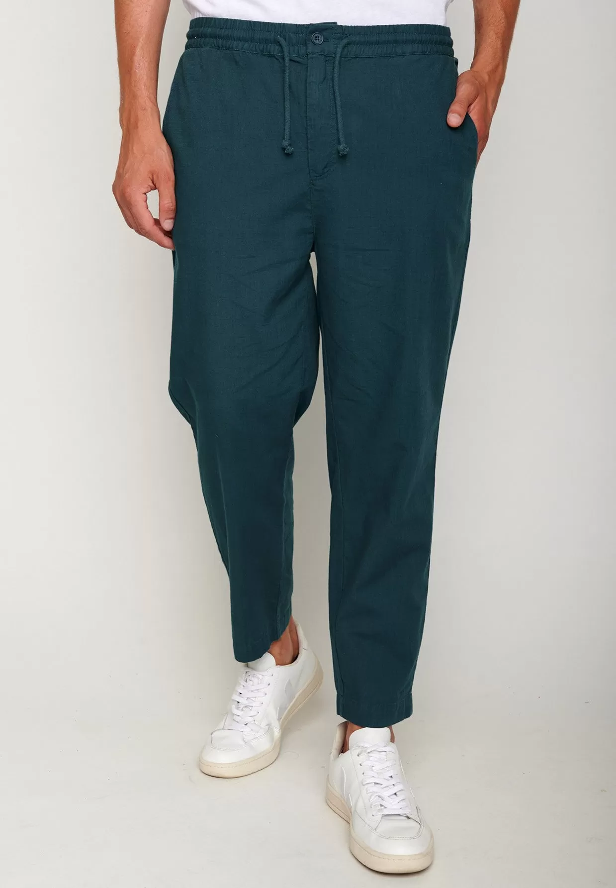 Greenbomb Men's Blue Stone Trust Trousers