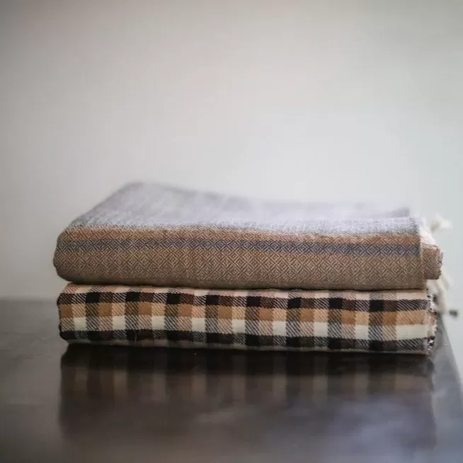 Hansa Plaid Throw Blanket