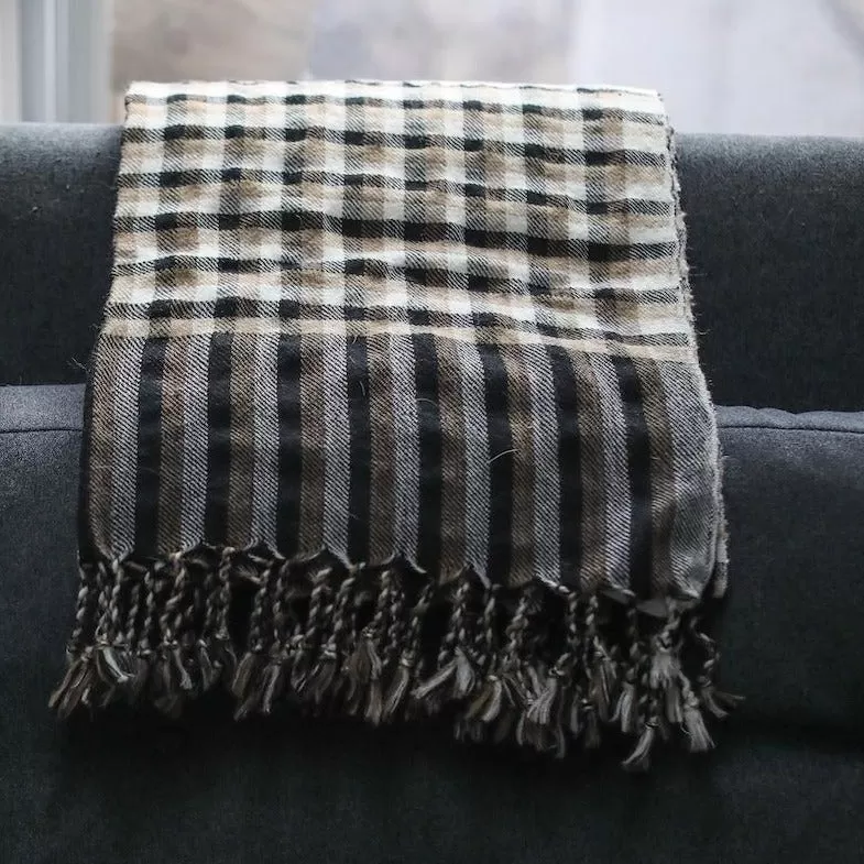 Hansa Plaid Throw Blanket