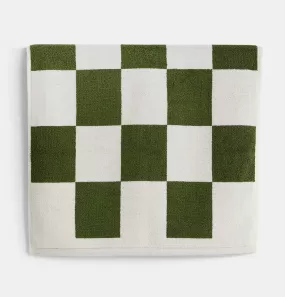 HAY Check Bath Mat in Matcha