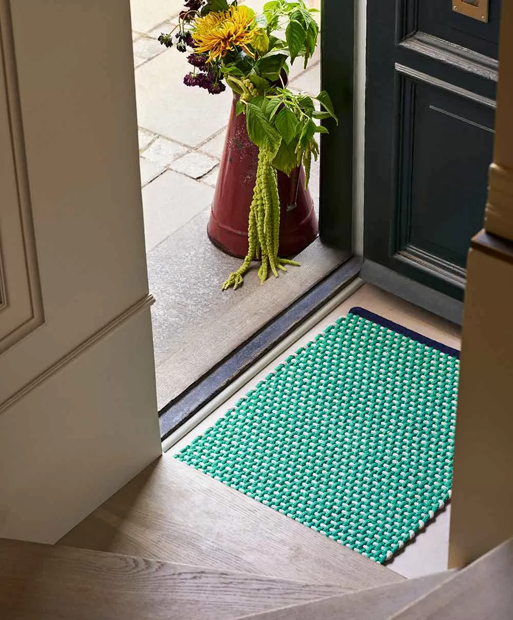 HAY Door Mat in Light Green