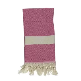 Hot Pink - Bamboo & Cotton Turkish Towel