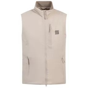 Insulated Course Woven Gilet Ivory - 2024