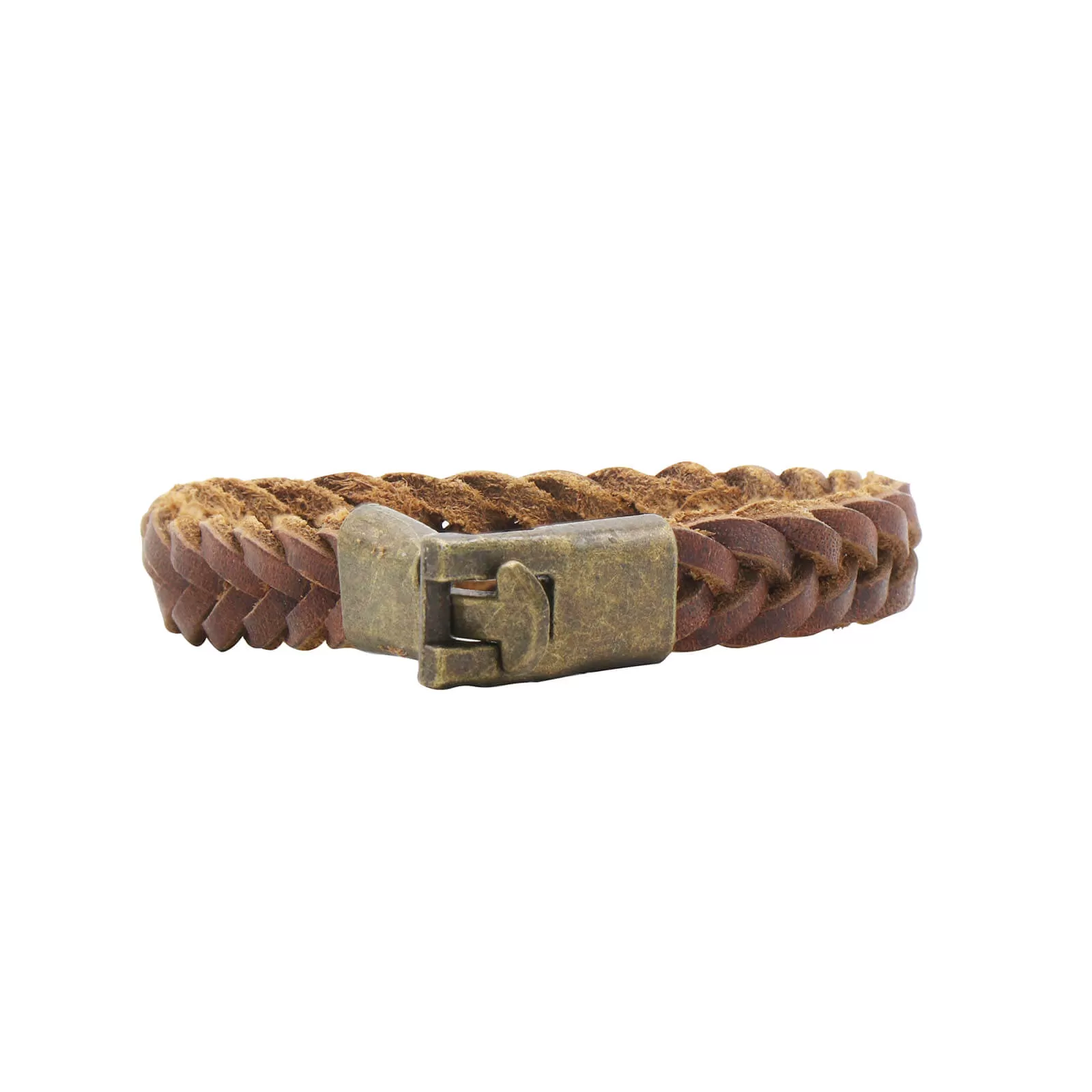 Jack Braided Brown Men's Bracelet