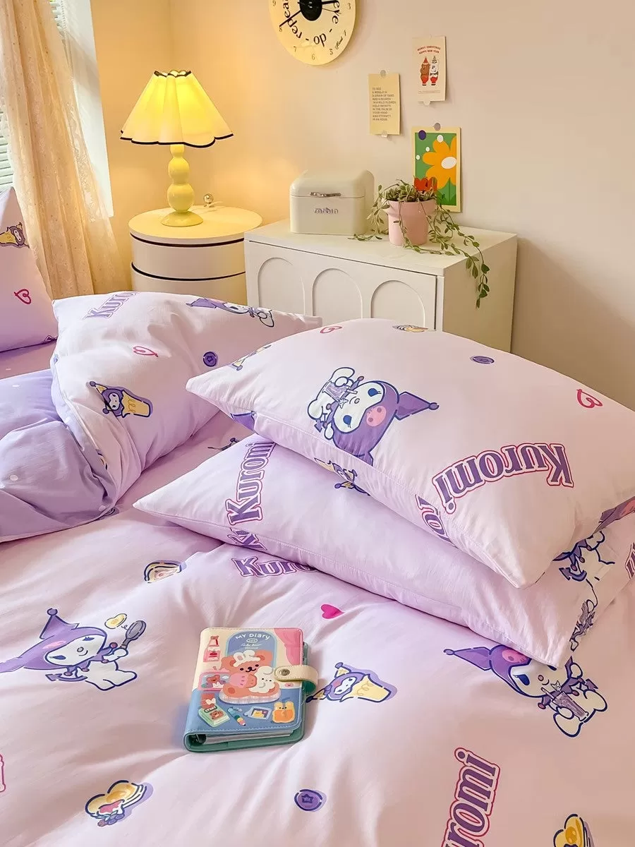 Kawaii Kuromi Bedding Set PN6273