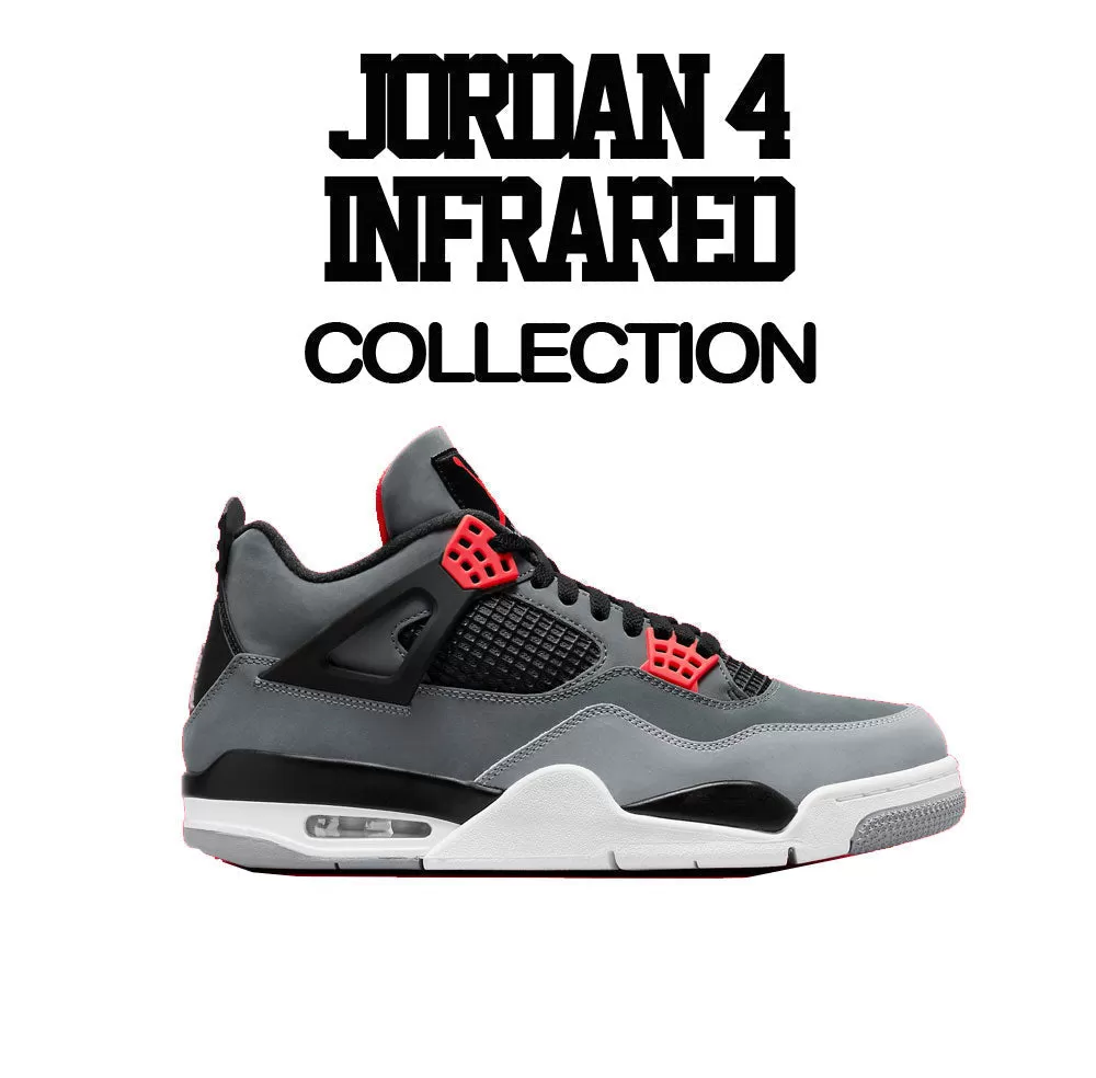 Kids Infrared 4 Shirt - Nineties - Black