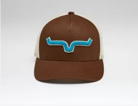 Kimes Ranch Tracker Trucker Hat-Brown