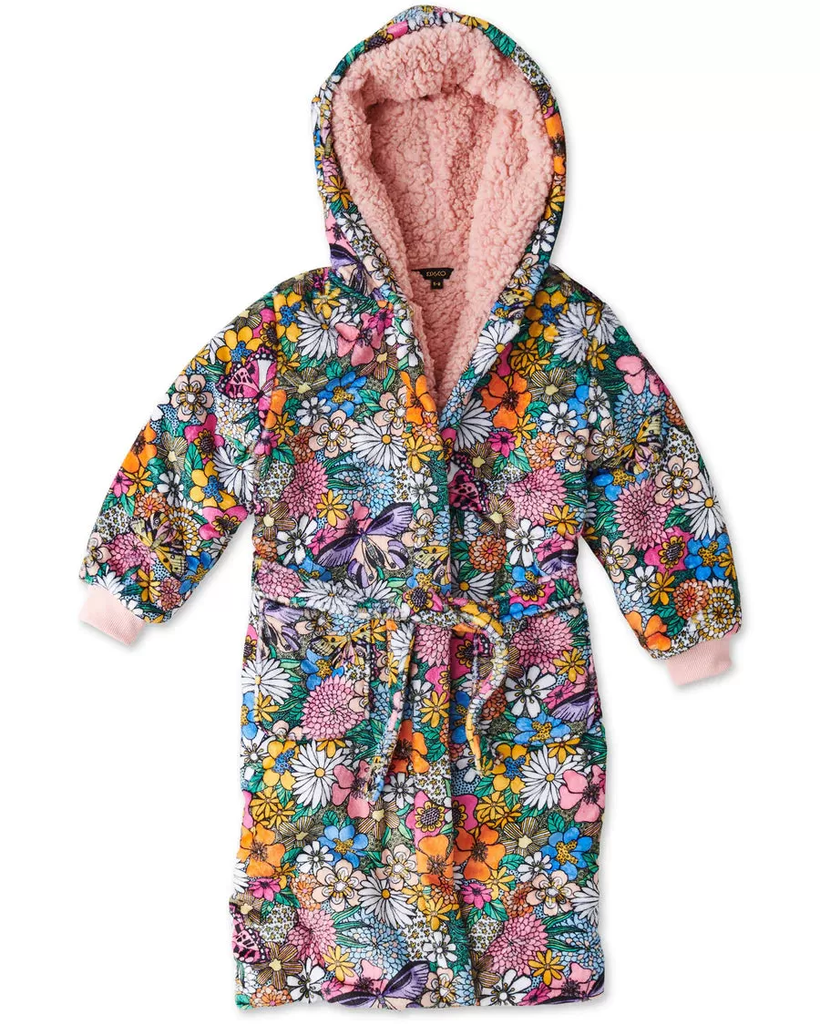 Kip & Co KIDS | Bliss Floral Kuddle Kids Robe