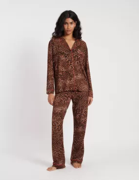 Leopard Print Pyjama Set