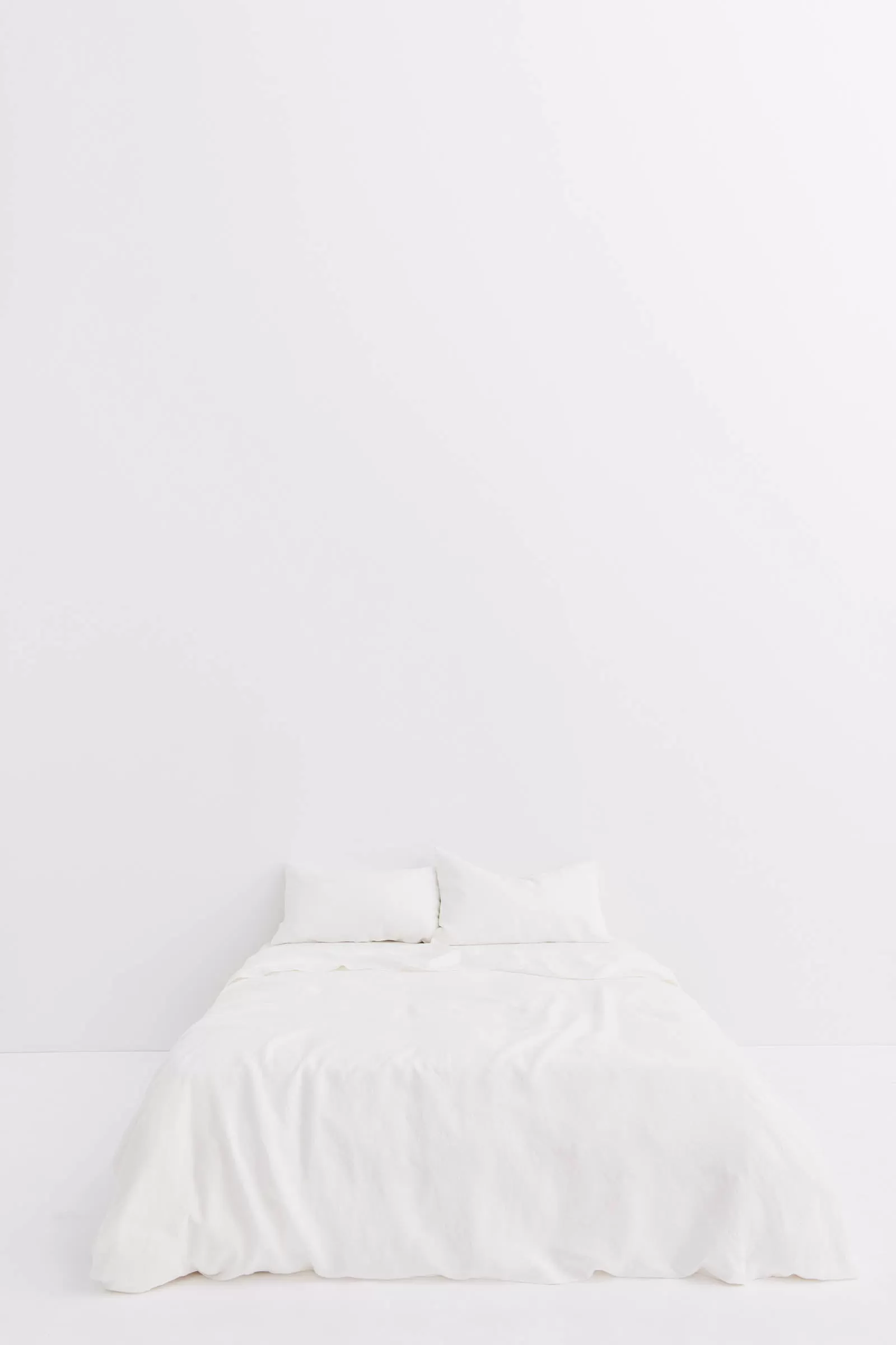 Linen Duvet Cover White